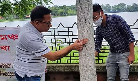 Marwari Yuva Mancha organized cleanliness drive in Sivasagar