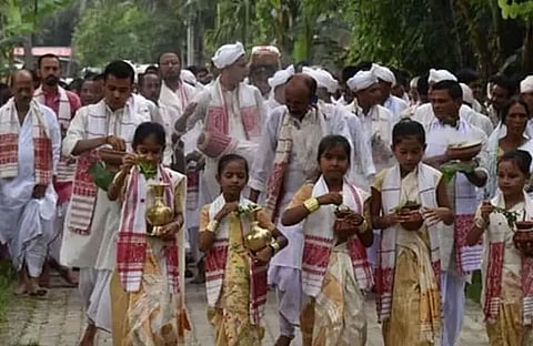 Guru thapona installed in Jamugurihat