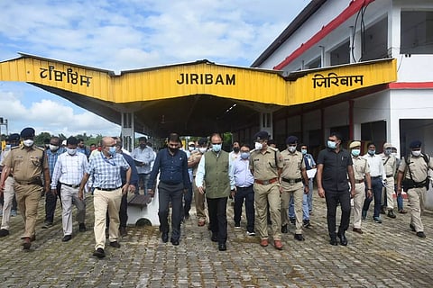 GM of Northeast Frontier Railway Anshul Gupta conducts inspection of Jiribam station