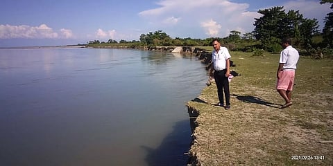 Forum dissatisfied with erosion-control measures at Anantanala, Koila Basti