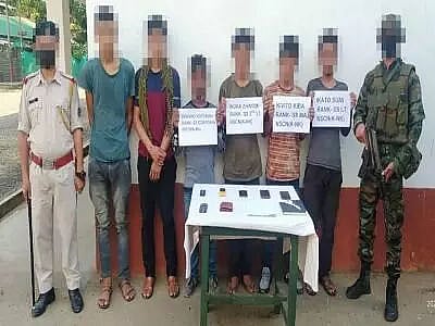NSCN cadres held with arms, two hostages rescued