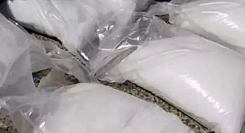 Guwahati Police recovered 4 gram brown sugar along with ammunition