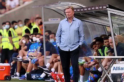 Big game for Koeman, Barca at start of season-defining week