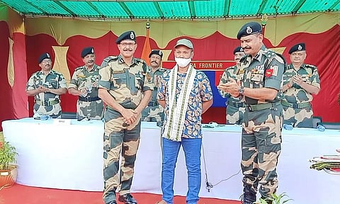 One Self Styled Lieutenant Of NLFT Surrendered Before BSF In Tripura