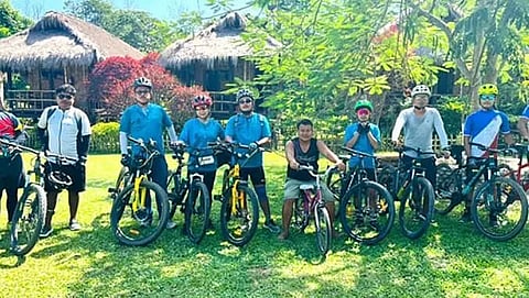 Cyclists from Arunachal visit Assam's Majuli district