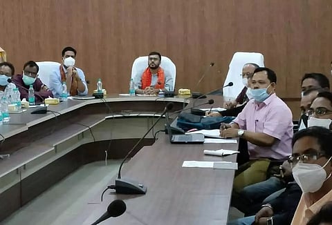 Chirang Deputy Commissioner holds meeting with SCRM team