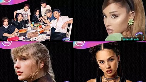 BTS, Ariana Grande nominated for Artist of the Year