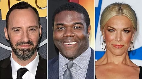 Hannah Waddingham, Tony Hale in 'Hocus Pocus 2'