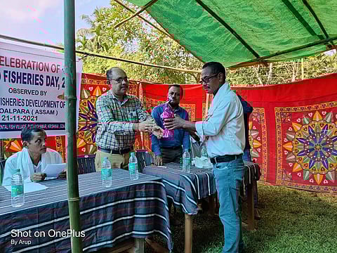 World Fisheries Day observed, fish farmers felicitated in Dhubri