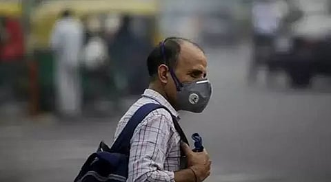 New Year party is over, put on the mask