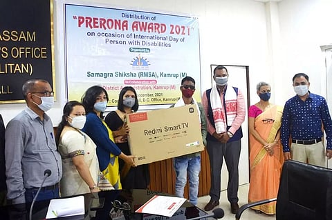 Guwahati Blind School student gets Inspiration Award