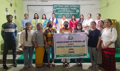 Progressive farm women from Tawang visit Krishi Vigyan Kendra, Tezpur