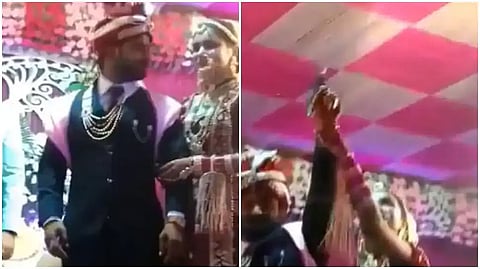 Viral Video Shows Couple Firing In Air At Wedding In Uttar Pradesh, Cops Probe