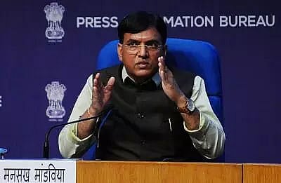 India's 60% eligible population fully vaccinated: Union Health Minister Mansukh Mandaviya