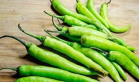 Check out the Health benefits of green chilly
