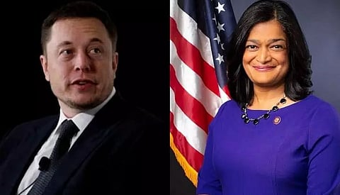 Pramila Jayapal slams Elon Musk for bragging about paying tax