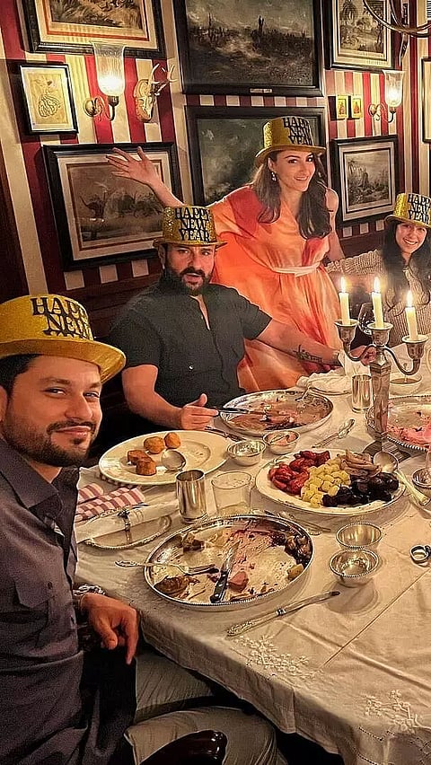 New year's celebration by our favourite stars