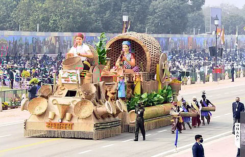 Meghalaya R-Day tableau bags 3rd prize