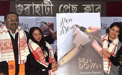 New book 'Pen Down' released at Gauhati Press Club