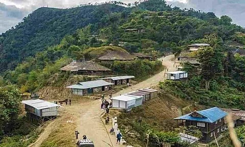 Know More About This Unique Village In Northeast Which Is Sandwiched Between Two Countries