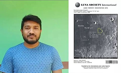 Youth From Tripura Claims To Own Property On Moon