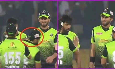 Rauf Slaps Team-Mate Ghulam In PSL