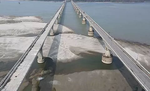New 3.040-km Brahmaputra bridge at Kaliabhomora to open by May-June
