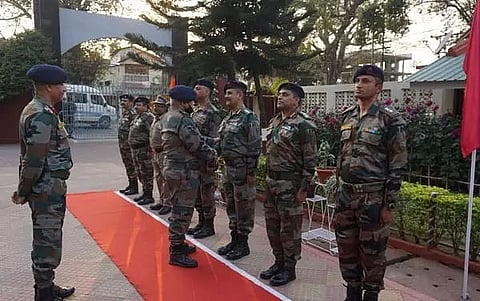 Lt Gen Rajeev Chaudhry, DG BRO inspected Project Vartak works