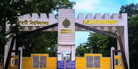 Plantation drive carried out by Gauhati University NSS