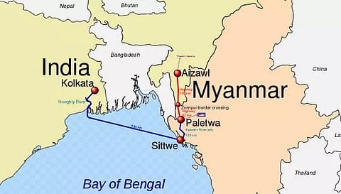 Eastward Ho! Kaladan Multi-Modal Transit Project connecting NE