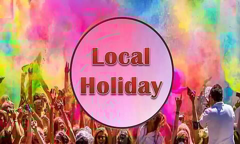 Local Holiday On March 19 In Assam