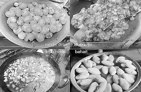 Sizzling food in this Deul