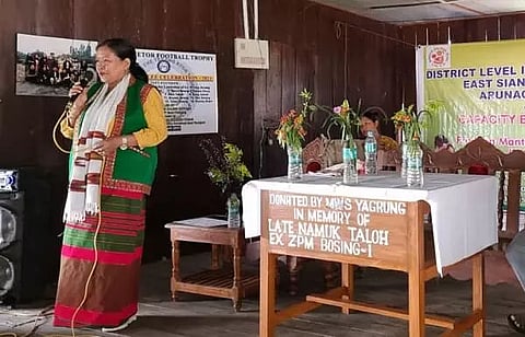 Training-cum-awareness programme organized on Importance of Water in Pasighat