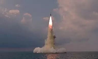 Satellite imagery shows 'unusual movement' of N Korean ballistic missile sub