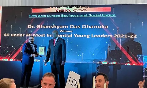 Global Honour For Assam Industrialist Dr GD Dhanuka