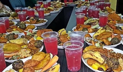 Iftar party hosted by 48 Bn CRPF in Dhubri