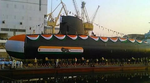 6th Scorpene submarine 'Vagsheer' launched in Mumbai