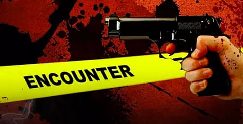 Cachar police encounter dacoit injured in midnight