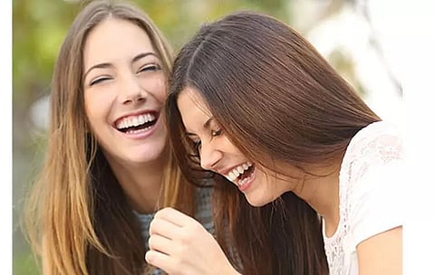 Laughter helps take care of your heart