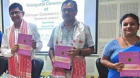 Research journal of Lakhimpur Commerce College released