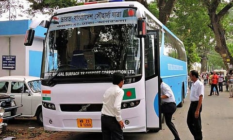 Agartala-Kolkata bus service via Bangladesh resumes for Northeast region