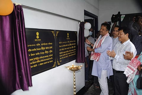 Two pure drinking water schemes inaugurated in Lakhimpur