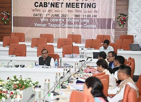 Several key decisions taken by Assam Cabinet