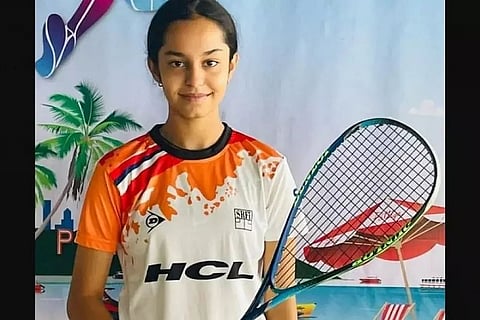 14-year-old Anahat Singh in India's squash squad for Commonwealth Games