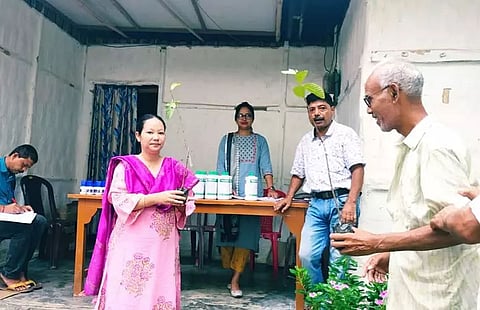 Arhar seeds, guava saplings distributed to farmers in Bokakhat