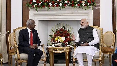 Prime Minister Narendra Modi, Maldivian President Ibrahim Mohamed Solih review progress in ties