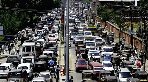 Drive against traffic rule violations in Guwahati