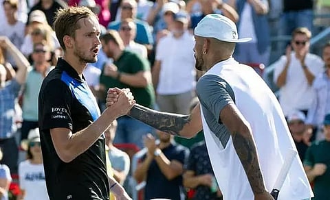 Daniil Medvedev to meet Nick Kyrgios in 4th round