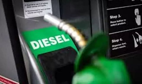 Diesel price goes up by Rs 2 in Assam