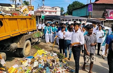 Awareness drive organized against single-use plastic in Nagaon